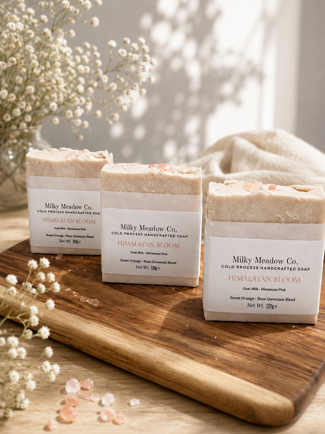 Himalayan Bloom | Goat Milk & Himalayan Salt Soap