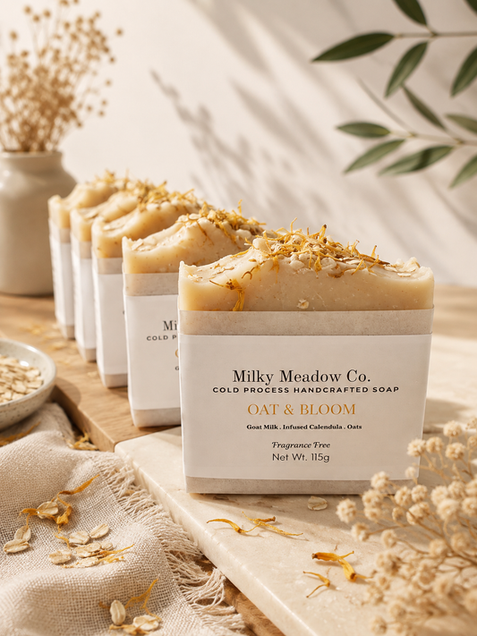 Calendula & Colloidal Oatmeal Goat Milk Soap
