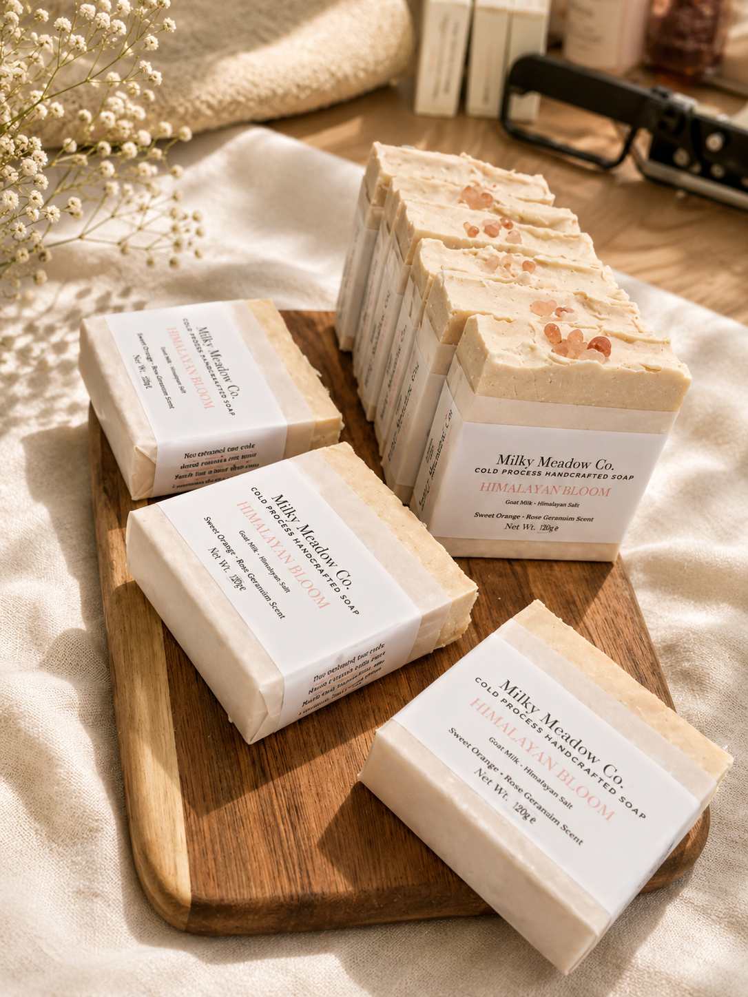 Himalayan Bloom | Goat Milk & Himalayan Salt Soap