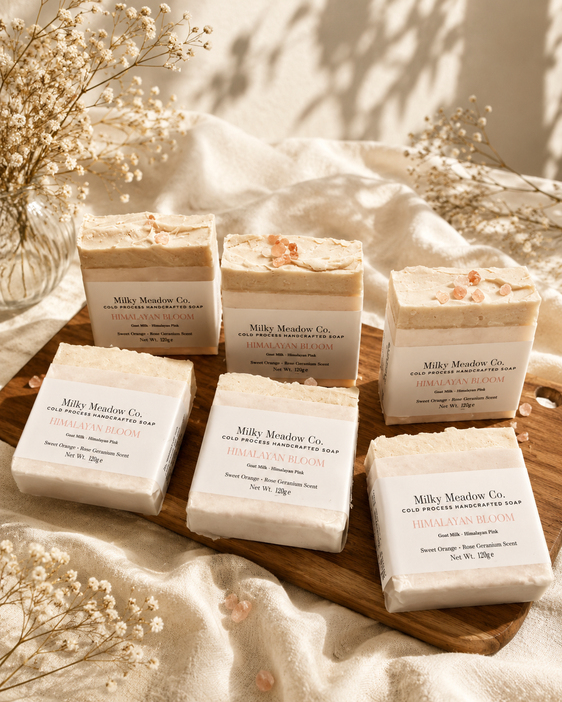 Himalayan Bloom | Goat Milk & Himalayan Salt Soap
